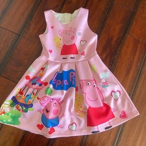 Peppa pig dress size 3yrs